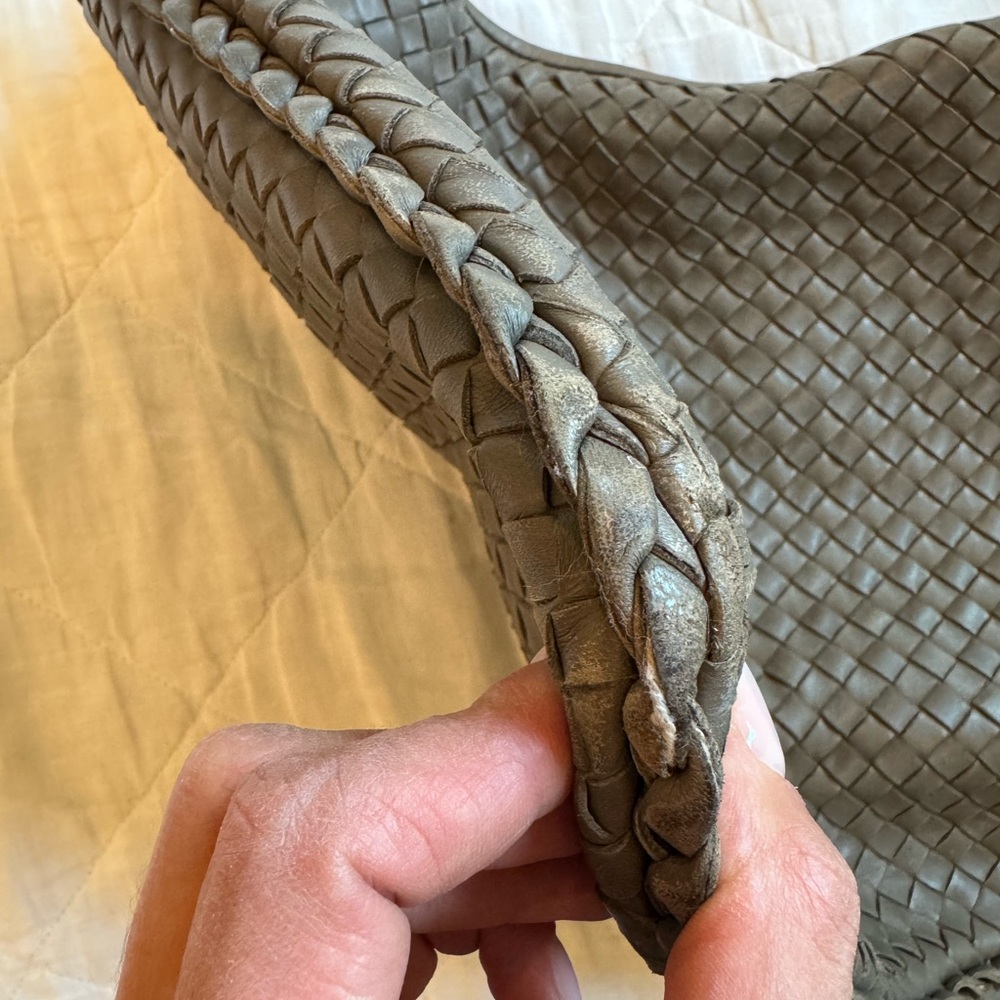 Bottega Veneta Brown Woven Leather Bag - Picture 14 of 16